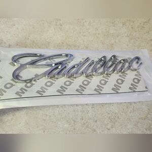 New Cadillac metal emblem badge